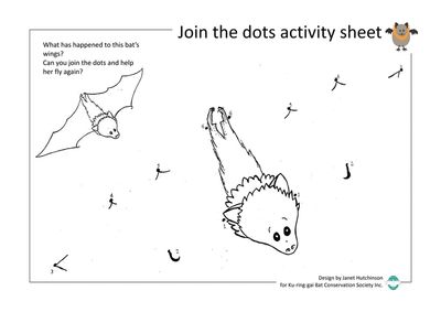 Join the dots activity sheet preview